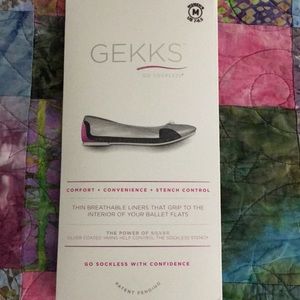 GEKKS shoe liners.